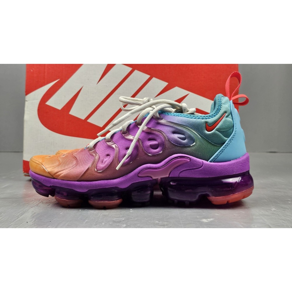 Nike Gradient Air VaporMax Plus — Orange Purple Teal Pink